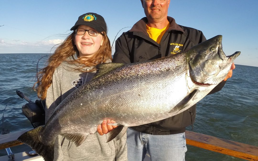 Emily’s 30 pound King Salmon